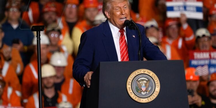 US President Donald Trump announced a significant increase in tariffs on imported steel and aluminum, raising the rates from 25% to 50%, effective June 4, 2025.