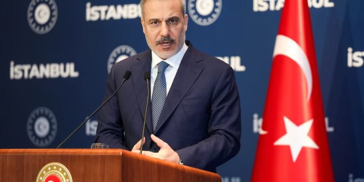 Turkish Foreign Minister Hakan Fidan