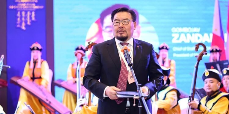 Mongolian PM Gombojav Zandanshatar