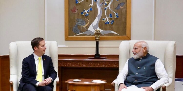 US Ambassador Designate Sergio Gor Met Prime Minister Modi