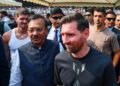 Messi’s India Tour Begins in Turmoil as Fans Breach Security at Kolkata Stadium