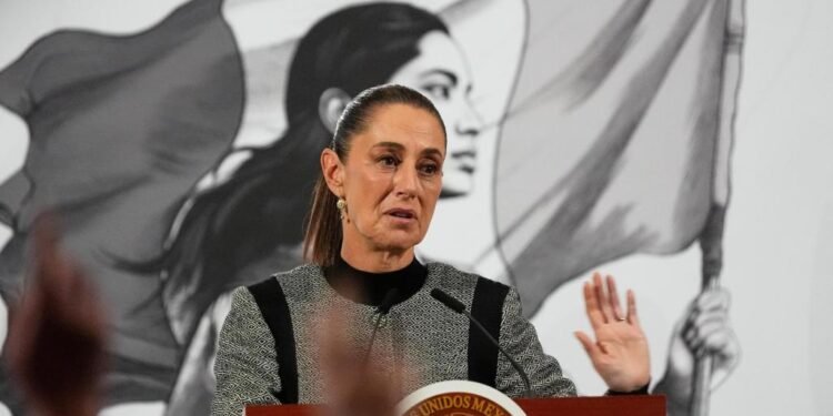 Mexican President Claudia Sheinbaum