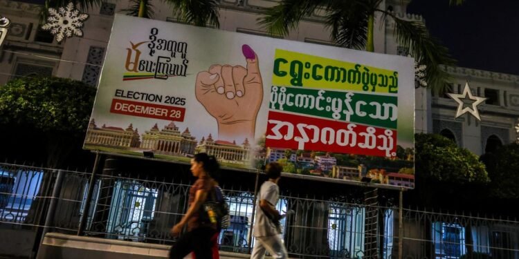 Myanmar polls open amid civil war