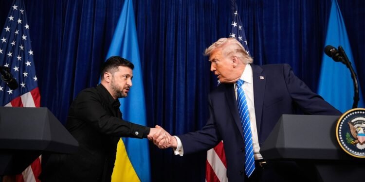 Trump, Zelenskyy say peace deal for Ukraine is ‘close’ but ‘thorny issues’ remain after the meeting in USA.