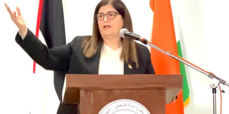 H.E. Dr. Varsen Aghabekian Shahin, Minister of Foreign Affairs and Expatriates of State of Palestine