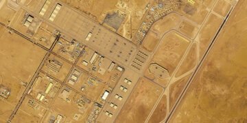 Satellite Images Show Surge in U.S. Military Aircraft at Saudi Airbase
