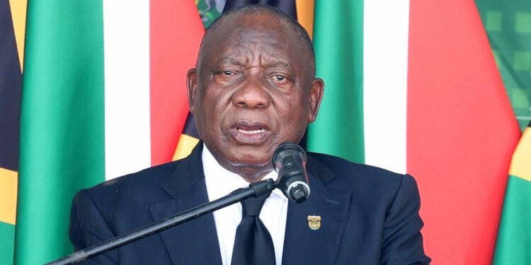 South African President Cyril Ramaphosa