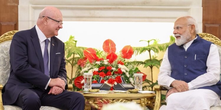 Chancellor Stocker of Austria With India's PM Narender Modi